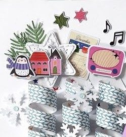 Scrapbook layout: design team layout made with Hip Kit Club kits