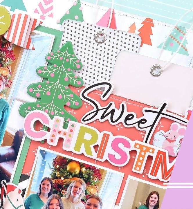 Scrapbook layout: design team layout made with Hip Kit Club kits