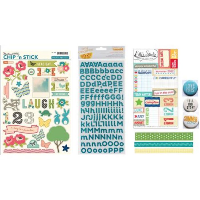 Picture of August 2012 Embellishment Kit