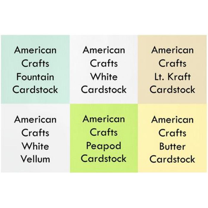 Picture of        April 2015 Cardstock Kit