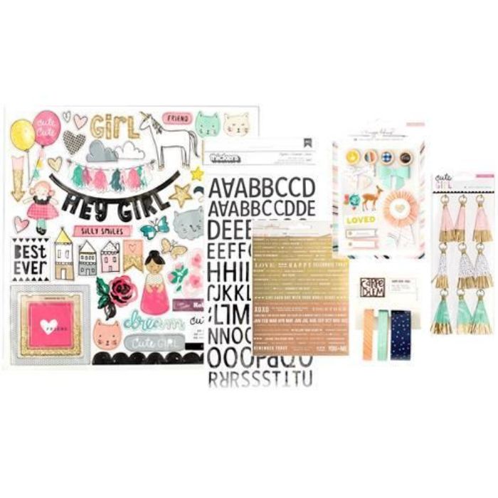 September 2016 Embellishment Scrapbook Kit