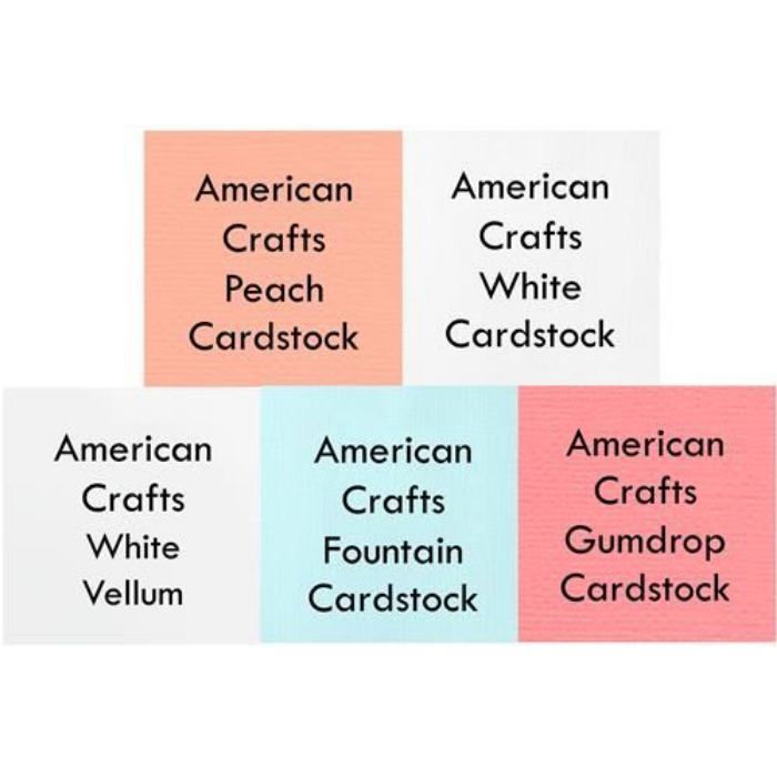 January 2017 Cardstock Scrapbook Kit