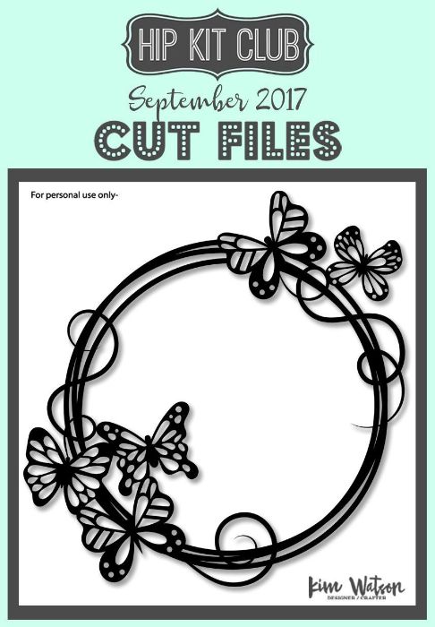 September 2017 - Kim Watson Wreath - Cut Files