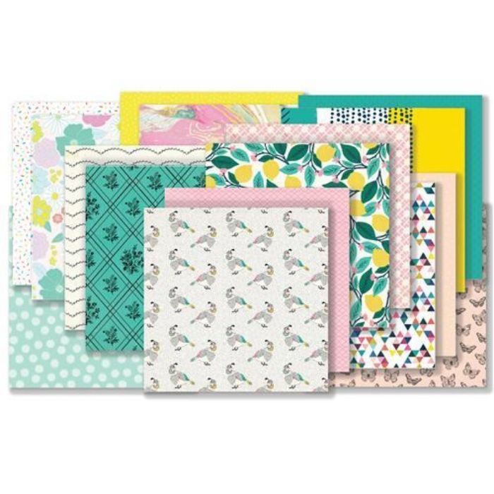 March 2018 Hip Kit Club Paper Scrapbook Kit 