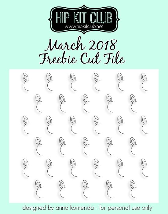 March 2018 - Anna Komenda - Cut Files