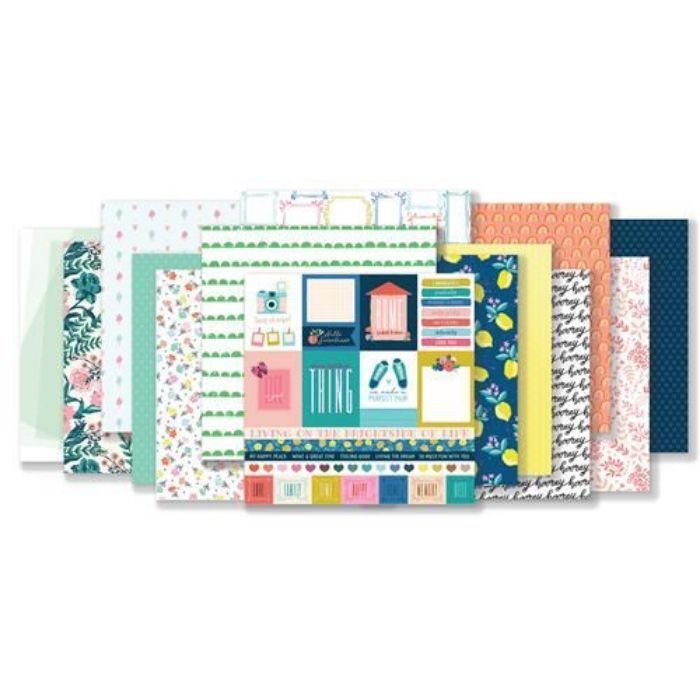 April 2018 Hip Kit Club Paper Scrapbook Kit