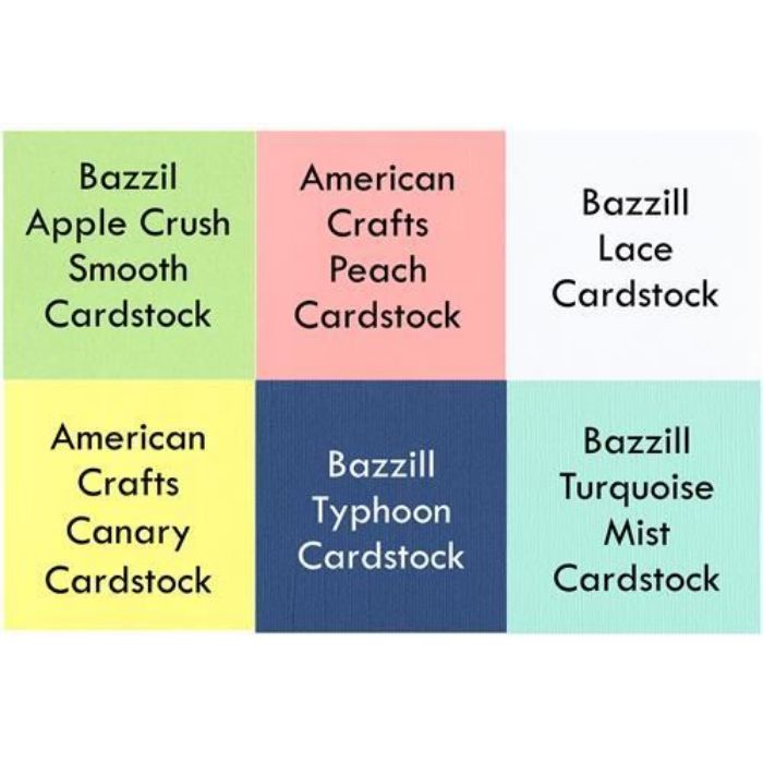 April 2018 Hip Kit Club Cardstock Scrapbook Kit
