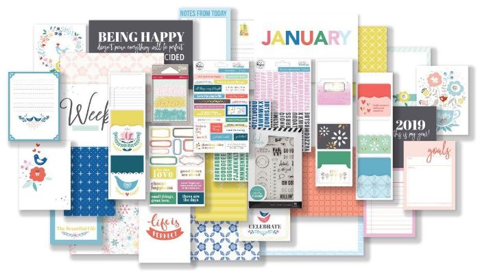 January 2019 Hip Kit Club Project Life Scrapbook Kit