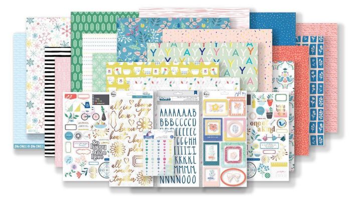 January 2019 Hip Kit Club Main Scrapbook Kit