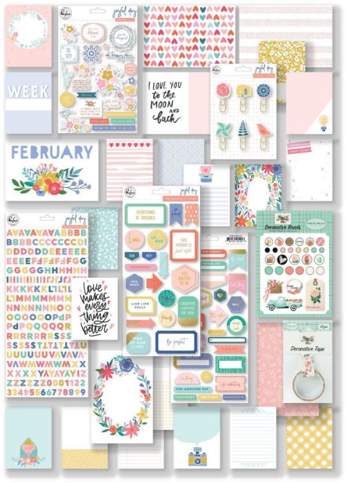 February 2019 Hip Kit Club Project Life Scrapbook Kit	