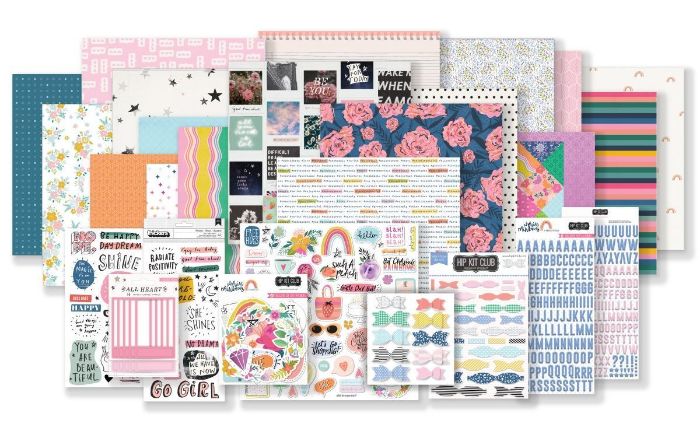 May 2019 Hip Kit Club Main Scrapbook Kit