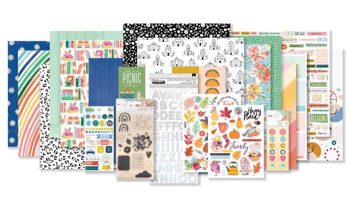 September 2019 Hip Kit Club Main Scrapbook Kit