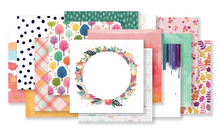 October 2019 Hip Kit Club Paper Scrapbook Kit