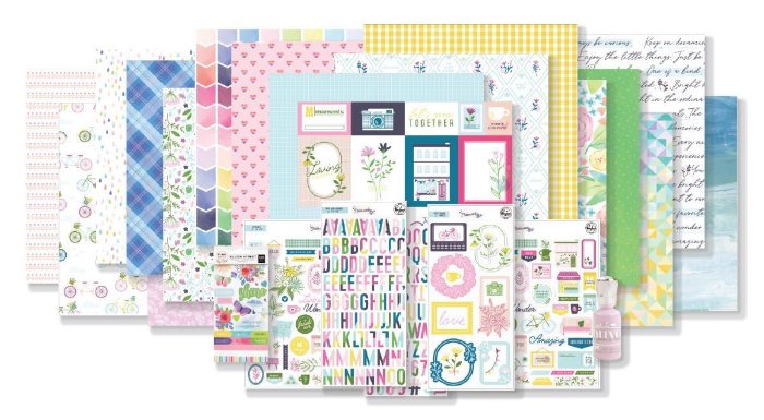 February 2020 Hip Kit Club Main Scrapbook Kit