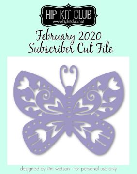 February 2020 - Butterfly Cut File