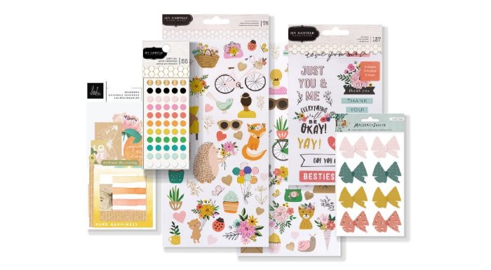 March 2020 Hip Kit Club Embellishment Scrapbook Kit