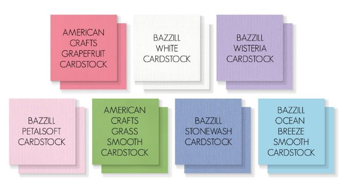 March 2020 Hip Kit Club Cardstock Scrapbook Kit