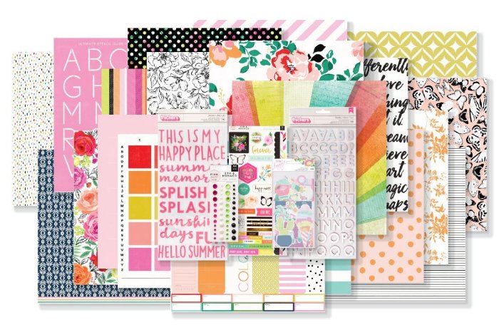 Hip Kit Club Monthly Subscription - Perfectly Coordinated Scrapbooking Kits  with Exclusive Products - Hip Kit Club Scrapbook Kit Club