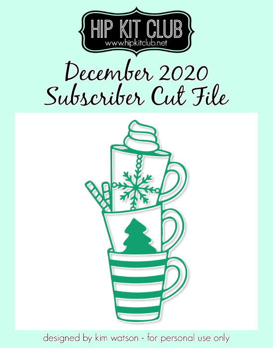 December 2020 - Kim Watson - Mugs - Silhouette Cricut Cameo