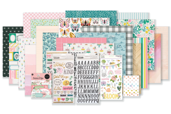 April 2021 Hip Kit Club Main Scrapbook Kit