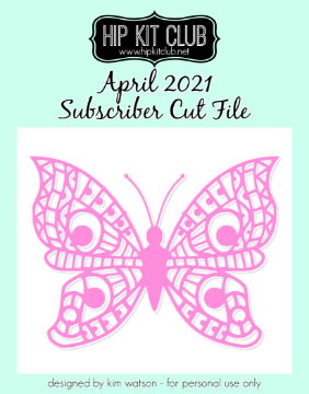 April 2021 - Butterfly Cut File