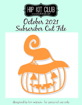 October 2021 - Jack o Lantern Cut File