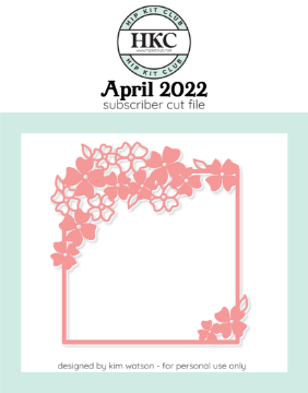 April 2022 - Daisy Frame Cut File