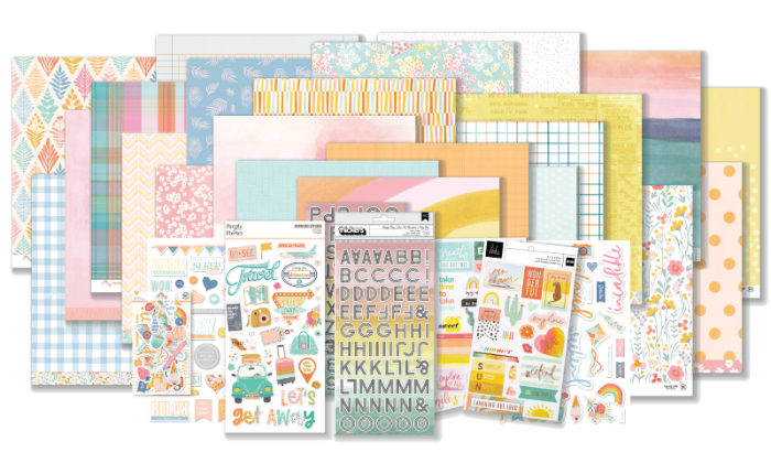 Hip Kit Club Monthly Subscription - Perfectly Coordinated Scrapbooking Kits  with Exclusive Products - Hip Kit Club Scrapbook Kit Club