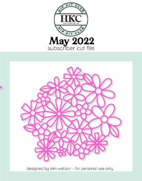 May  2022 - May Flower Lace Cut File