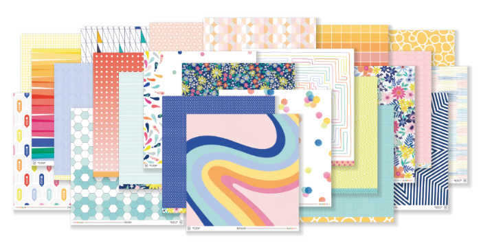 September 2023 Hip Kit Club Paper Scrapbook Kit