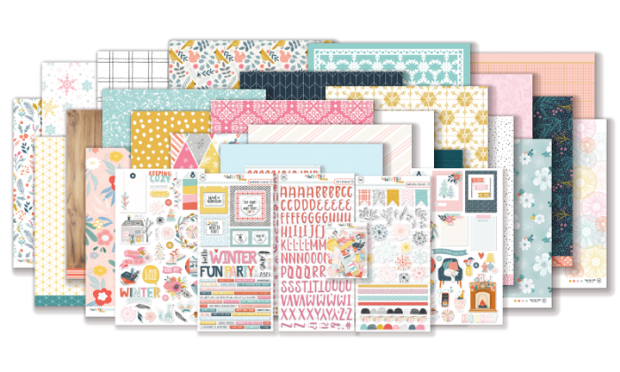 December 2022 Hip Kit Club Main Scrapbook Kit