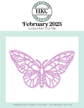 February 2023 - Butterfly Cut File