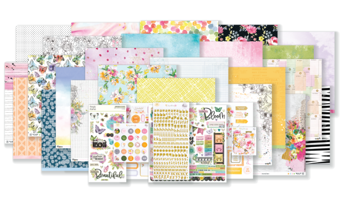 March 2023 Hip Kit Club Main Scrapbook Kit