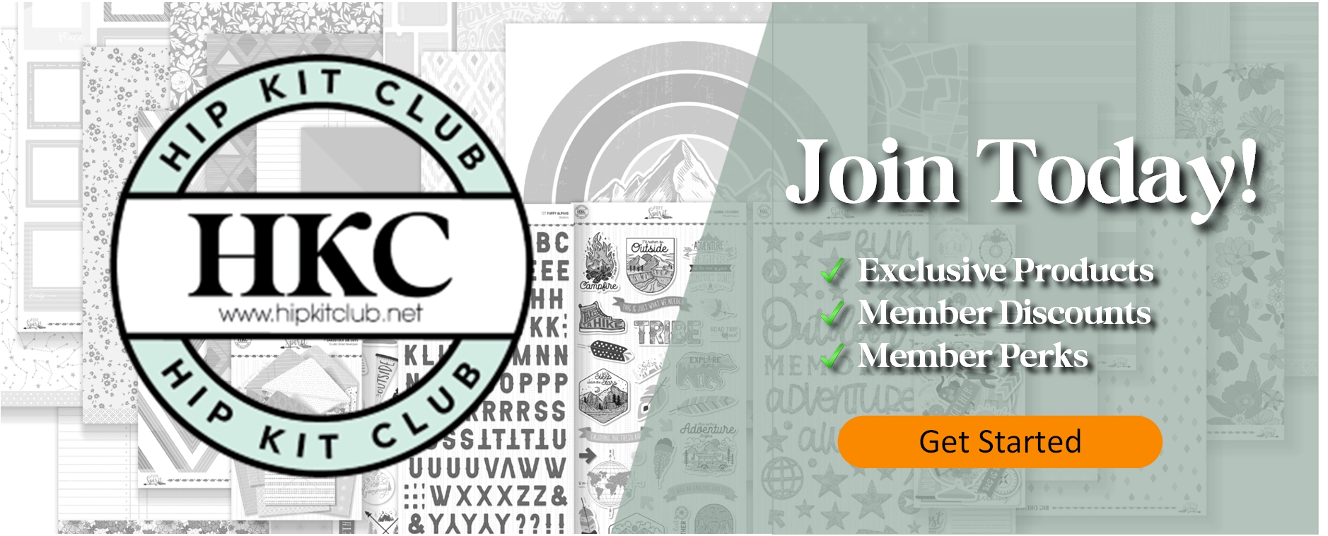 Hip Kit Club Scrapbook Kit Club Hip Kit Club Scrapbook Kit Club