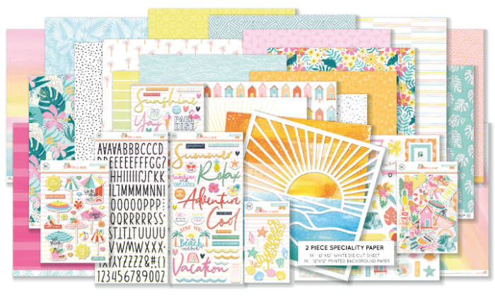 May 2022 Hip Kit Club Color Extravaganza Scrapbook Kit  Exclusive Together  is Best Collection - Hip Kit Club Scrapbook Kit Club