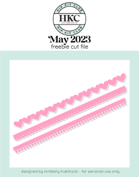 May 2023 Decorative Borders Cut File (Free when registered)