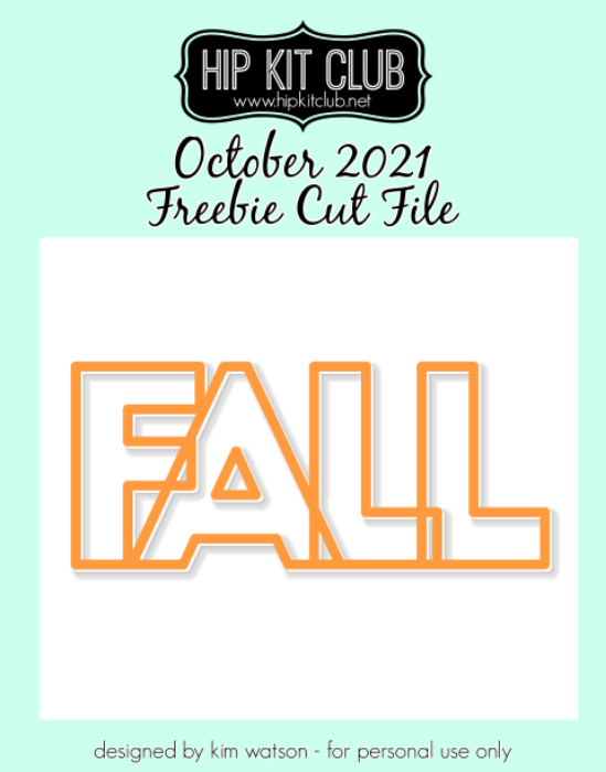 Picture of October 2021 Fall Cut File (Free when registered)    