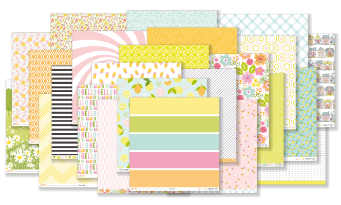 Hello Sunshine Mini Scrapbook Album Kit