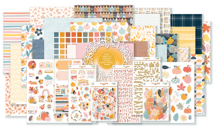 Orange & Yellow Palette 12 x 12 Cardstock Paper by Recollections