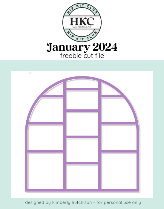 Arch Window Cut File (Free when registered)