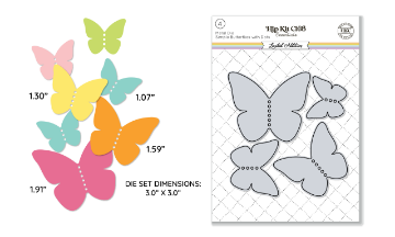 Stitchable Butterflies Metal D
