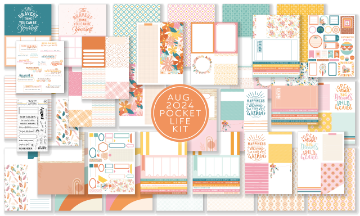 August 2024 Pocket life kit