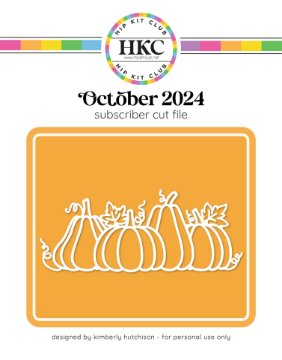 October 2024 Pumpkin Patch Cut File