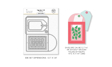 Stitchable Window Envelope Met