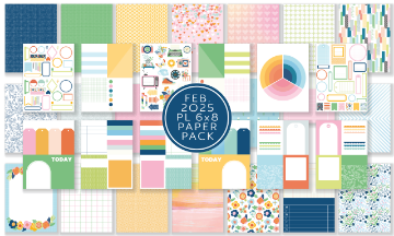 February 2025 Pocket Life Cards and Ephemera Shapes Kit