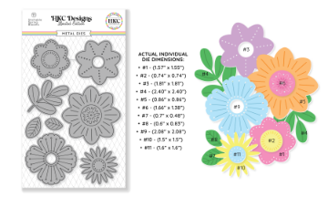 Stitchable Spring Blooms Met