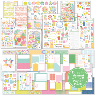 April 2025 Main Kit (with 6x8 Paper Pack)