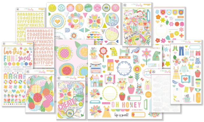Picture of April 2025 Embellishment Kit