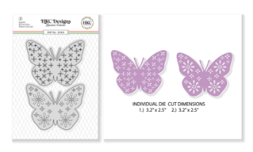 Eyelet Butterfly Die Set