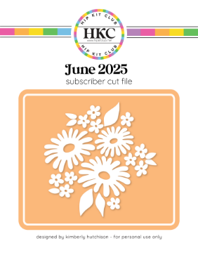 June 2025 Modern Florals Cut FIle